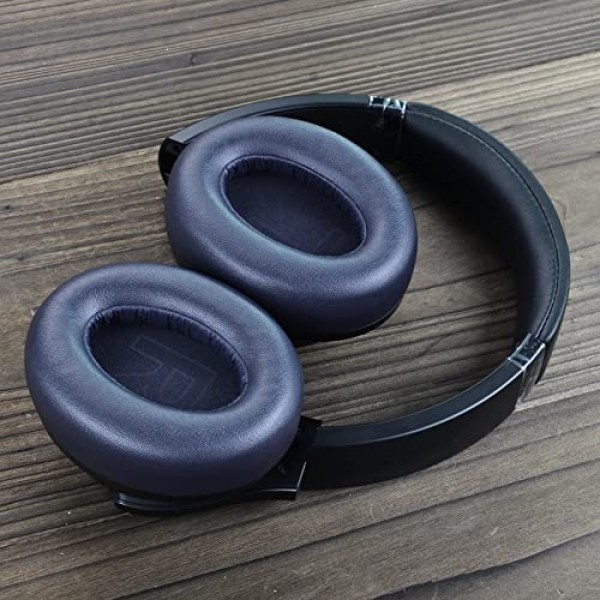 Anker Soundcore Life Q20 / Q20 BT 헤드폰용 교체용 이어패드 쿠션 귀마개(보라색 파란색)