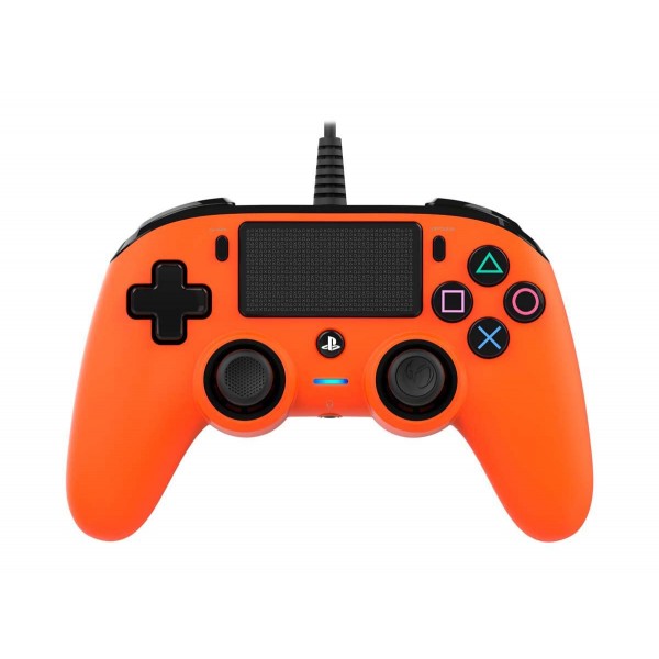 Nacon Wired Compact PlayStation 4 컨트롤러 오렌지(PS4) 싱글