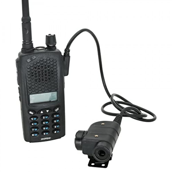 U94 PTT 2핀, Baofeng UV5R 등에 대해 민간용 버전으로 말하기, Airsoft 전술 헤드셋(SY)