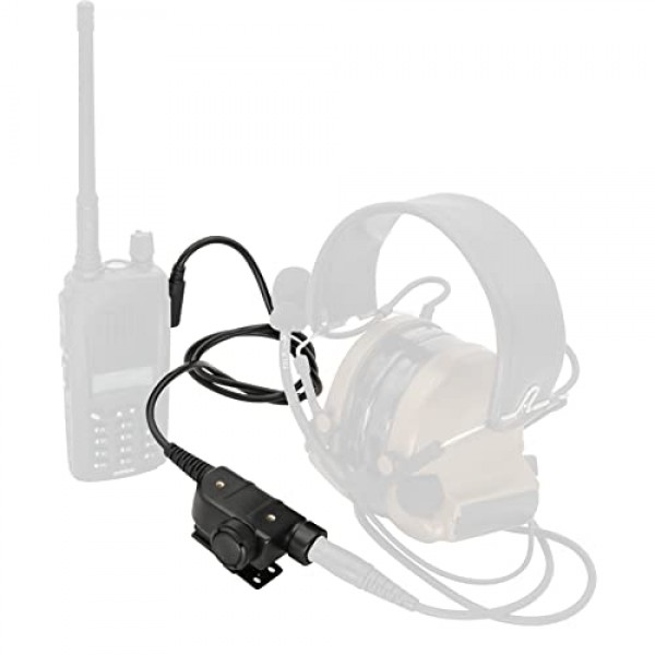 U94 PTT 2핀, Baofeng UV5R 등에 대해 민간용 버전으로 말하기, Airsoft 전술 헤드셋(SY)