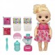 Baby Alive Magical Mixer 아기 인형, 딸기 쉐이크, 장난감 블렌더가 있는 인형, 3세 이상 어린이를 위한 아기 인형 세트, 금발 머리