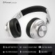 PowerLocus P3 Bluetooth 오버이어 헤드폰, [재생 시간 40시간] HD 스테레오 무선 헤드폰, 핸즈프리 통화용 마이크가 있는 접이식 무선 헤드폰 iPhone/Android/Windows/TV용 무선 및 유