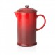 Le Creuset Stoneware Cafetiere with Metal Press, 750 ml - 세리스