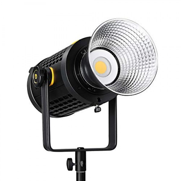 Godox UL150 II 무음 LED 비디오 조명, LETWING 8색 필터, 160W 5600K 일광 균형, 71700LUX@1M,CRI96 TLCI97,16 그룹 32채널, 무선 원격 제어 및 앱 지원