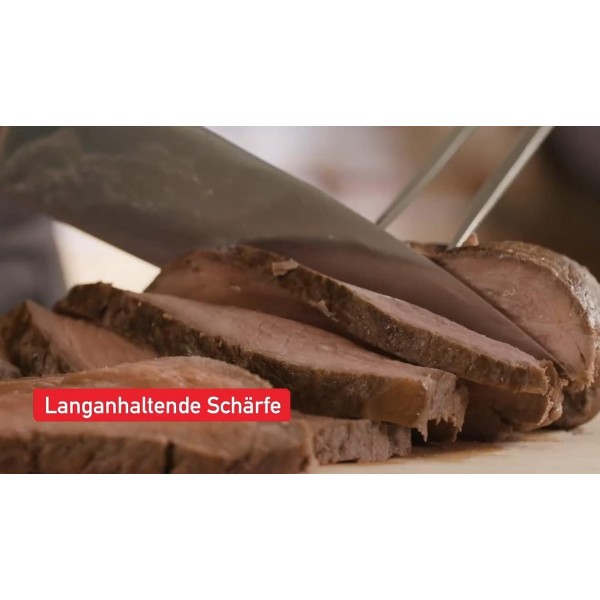 테팔 아이스 포스 칼 세트 I 3단 I 20, 18, 11cm I 고기 칼 I 산토쿠 칼 I 만능 칼 I Made in Germany I 모든 음식에 완벽한 결과 I 높은 저항력