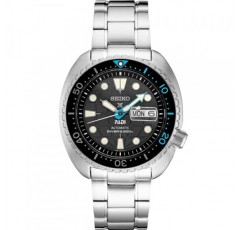 남성용 SEIKO SRPG19 시계 - Prospex 컬렉션 - 오토매틱 무브먼트, 스테인리스 스틸 케이스 및 브레이슬릿, 블랙 다이얼, 200m 방수