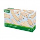BRIO World 33402 확장팩 중급 | 3세 이상 어린이를 위한 나무 기차 트랙