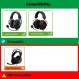 DowiTech 향상된 사운드 헤드폰 교체 용 이어 패드 쿠션 HyperX Cloud II Cloud Pro HyperX Cloud Alpha 헤드셋과 호환되는 헤드셋 이어 패드