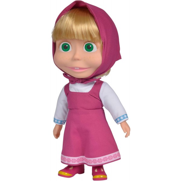 Simba MASHA & THE BEAR SHAKE AND SOUND INTERACTIVE 30CM 인형, 다색, 109301074