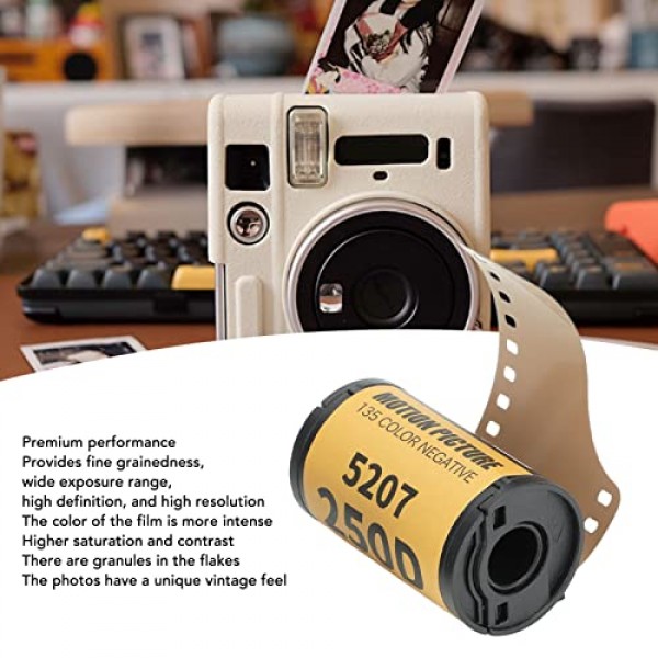 컬러 인쇄 필름, 빈티지 컬러 인쇄 ECN 2 프로세스 35mm 135 카메라용 전문가용 고채도(36매)