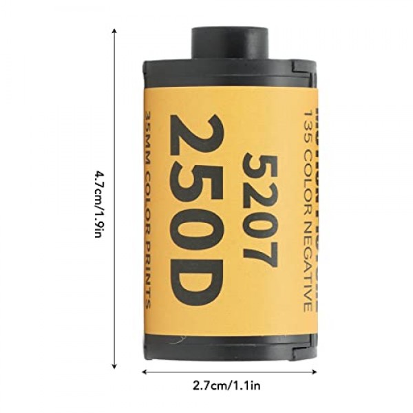 컬러 인쇄 필름, 빈티지 컬러 인쇄 ECN 2 프로세스 35mm 135 카메라용 전문가용 고채도(36매)