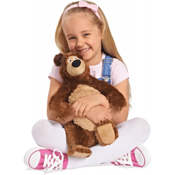 MASHA & THE BEAR 23CM 인형 및 43CM 소프트 토이 베어 트윈 팩