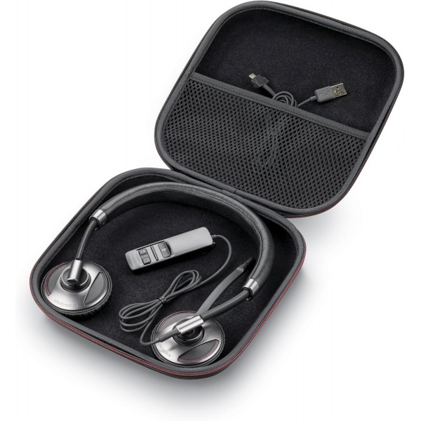 Plantronics 87506-02 Blackwire 700 시리즈 Over-Ear-Headset(V2.1 Bluetooth + EDR) Ohrumschließend Standardverpackung