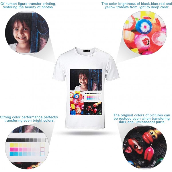 PRINTANDINK Transfer DYE 승화 잉크 카트리지는 새 펌웨어 Sawgrass Virtuoso SG500 SG1000과 호환됩니다.