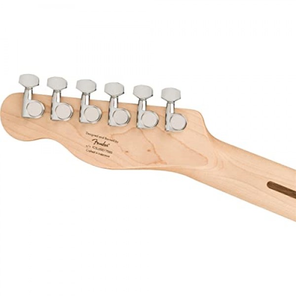 Squier Affinity 시리즈 텔레캐스터 일렉트릭 기타, 2년 보증 포함, 올림픽 화이트, 로렐 핑거보드