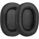 Sony MDR-7506, MDR-V6, MDR-CD900ST 헤드폰 교체용 이어패드/이어패드/이어컵과 호환되는 Geekria QuickFit 인조 가죽 교체용 이어 패드 헤드셋 이어 커버용 교체 부품(검은색) 인조