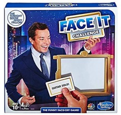 Hasbro Gaming Jimmy Fallon이 출연하는 The Tonight Show 청소년 및 성인을 위한 Face It 챌린지 파티 게임