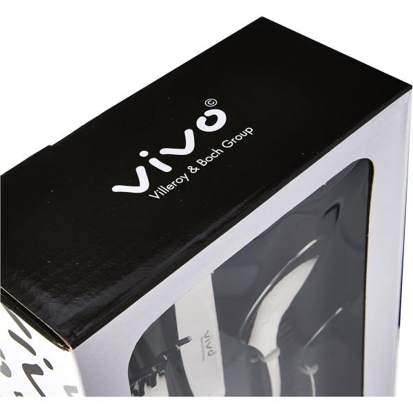 Villeroy & Boch 19-5318-9050 Vivo Group 새 스위트 기본 수저, 18/10 스테인리스 스틸, 은