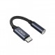 Anker USB C-3.5mm 오디오 어댑터, 삼성 S20/S20+/S20 Ultra, Pixel 4/+ 4XL 및 기타 유형 C 장치용 남성-여성 나일론 케이블