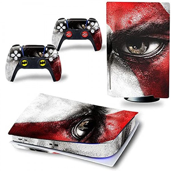 2Pcs 아날로그 엄지 그립 스틱 커버, 무선 컨트롤러 게임 원격 조이스틱 캡, PS5/PS4/Xbox one/360/NS PRO (C) 용 환상적인 미끄럼 방지 실리콘 핸들 보호 커버