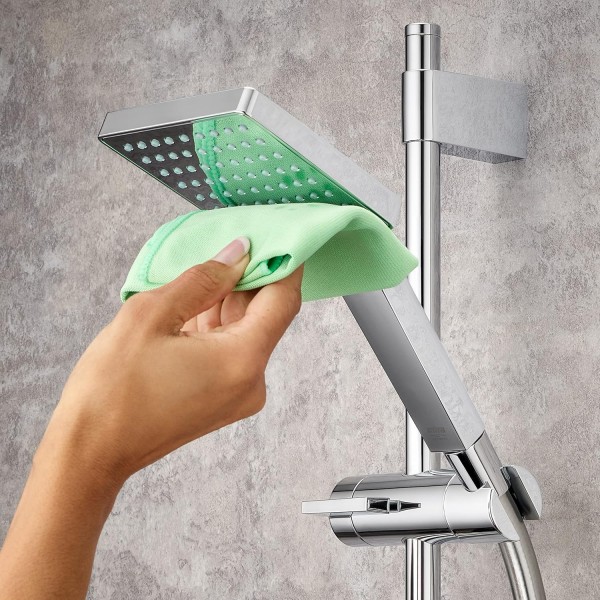 Mira Showers Mira 정직한 스퀘어 샤워 피팅 키트 - Chrome 2.1605.284
