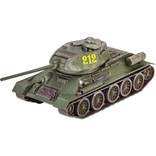 Revell Revell_03302 3302 12 장난감 모델 키트 T-34/85 in 1:72 scale, level 4, non