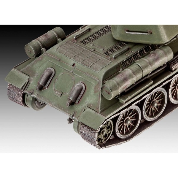 Revell Revell_03302 3302 12 장난감 모델 키트 T-34/85 in 1:72 scale, level 4, non