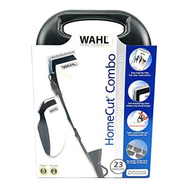 Wahl HomeCut 콤보 23피스 완전한 헤어커팅 키트