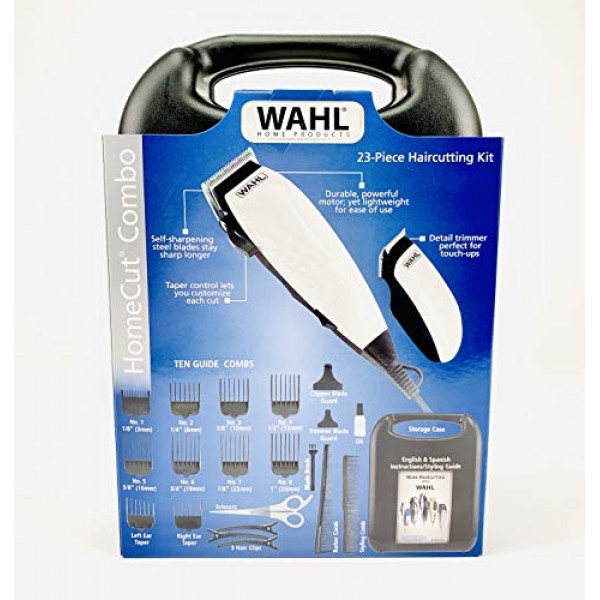 Wahl HomeCut 콤보 23피스 완전한 헤어커팅 키트