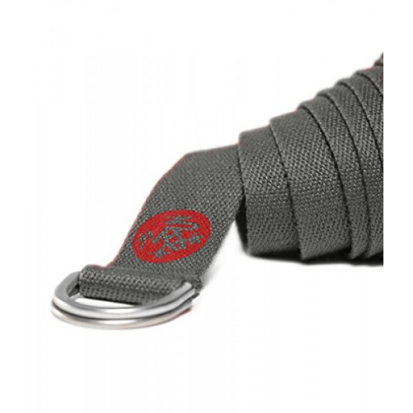 Manduka Unfold 요가 스트랩 - 가벼운 면, 안전하고 미끄러짐 방지 지원, 다양한 크기 및 색상