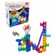 MindWare Q-BA-Maze 액션 스턴트 세트 차세대 Marble Maze 어린이 장난감 - STEM Marble Run - 6세 이상에게 권장 - 소년 소녀를 위한 교육 선물