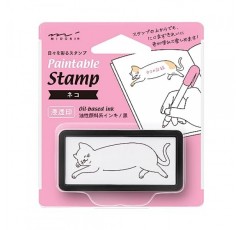미도리 스탬프 35504006 반고양이 스탬프