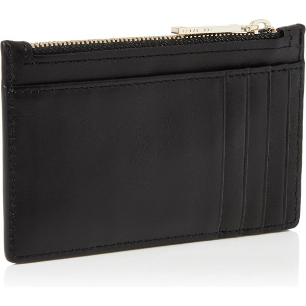 Ted Baker Garcia 신용카드 지갑 가죽 13 cm 블랙 프리 사이즈