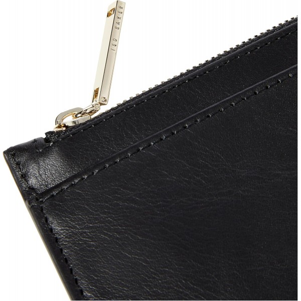 Ted Baker Garcia 신용카드 지갑 가죽 13 cm 블랙 프리 사이즈