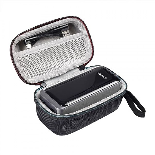 Anker Prime Power Bank 200W용 Hounyoln 휴대용 케이스, Anker Prime Power Bank 및 액세서리와 호환되는 EVA 하드 여행용 케이스, 케이스만(200W용)