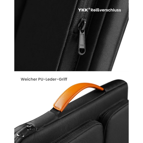 16인치 MacBook Pro M2/M1 Pro/Max A2780 A2485 A2141 2023-2019용 tomtoc 360° 케이스, MacBook Pro 16용 노트북 가방 서류 가방 슬리브, ASUS Vivobook 15/16, Dell Inspiron 15, 15 Lenovo IdeaPad Flex 16인치