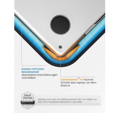 16인치 MacBook Pro M2/M1 Pro/Max A2780 A2485 A2141 2023-2019용 tomtoc 360° 케이스, MacBook Pro 16용 노트북 가방 서류 가방 슬리브, ASUS Vivobook 15/16, Dell Inspiron 15, 15 Lenovo IdeaPad Flex 16인치