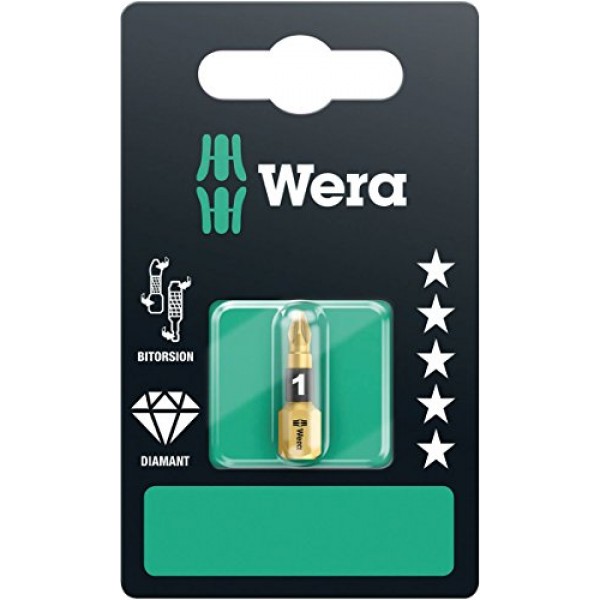 WERA 05073336001 855/1 BDC SB 비트, PZ 1 x 25mm