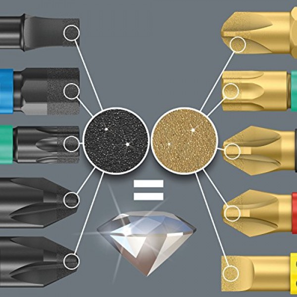 WERA 05073336001 855/1 BDC SB 비트, PZ 1 x 25mm