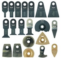 20 x TopsTools WXK20 Rockwell F30 F50 F80 Sonicrafter AEG Ryobi Worx Multitool 멀티 도구 액세서리 용 OMT 믹스 블레이드