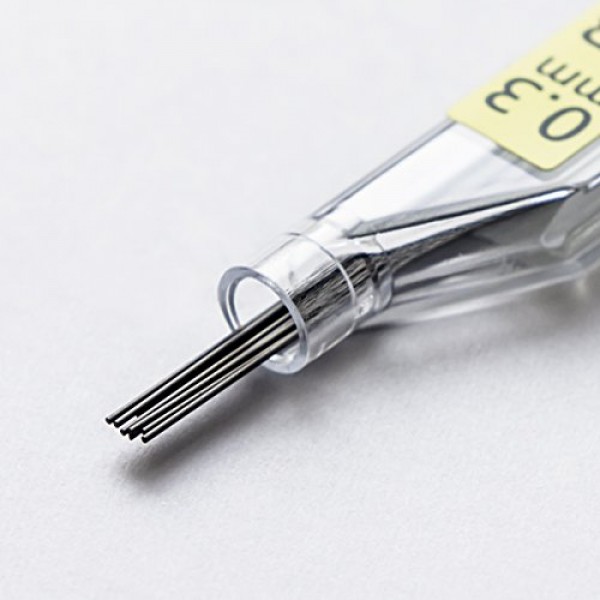 Staedtler Micro Mars 카본 샤프펜슬 심, 0.3mm, H, 60mm x 12(250 03 H)
