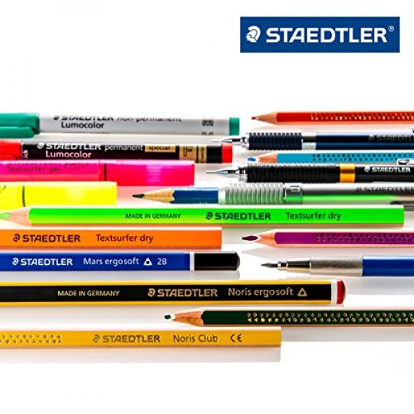 Staedtler Micro Mars 카본 샤프펜슬 심, 0.3mm, H, 60mm x 12(250 03 H)