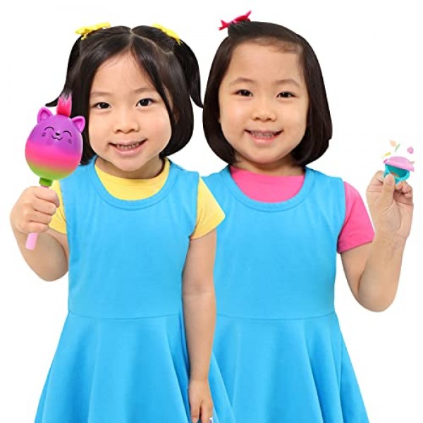 EK World Cutie Pop Surprise, 7가지 서프라이즈, 3세 이상용 어린이 장난감, Just Play의 선물 및 선물 포함