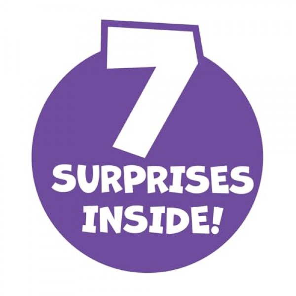 EK World Cutie Pop Surprise, 7가지 서프라이즈, 3세 이상용 어린이 장난감, Just Play의 선물 및 선물 포함