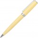 Hugo Boss Gear Icon 볼펜, 노란색 크롬 코팅 황동 소재, 크기: 13.8cm x 1.1cm, HSN2544S