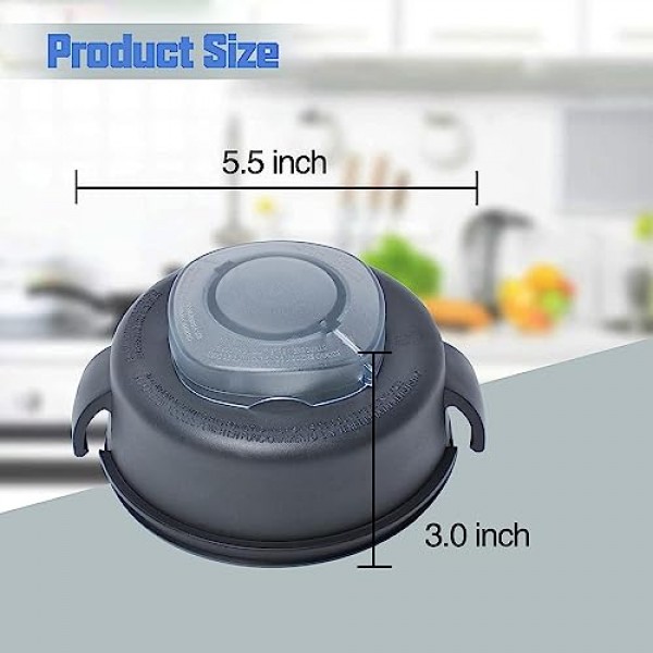 2파트 블렌더 뚜껑 및 플러그 Vitamix 64온스 용기 블렌더용 대용량 파일 용기용