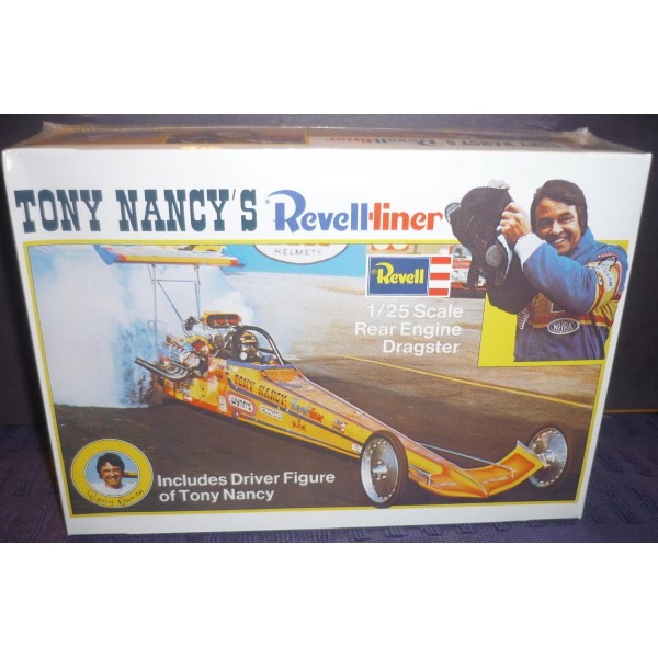 Revell #4151 Tony Nanvy의 라이너 리어 엔진 드래그스터 1:25 플라스틱 모델 키트