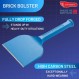 Footprint Heavy-Duty Brick Bolster Tool - 4인치/10cm 벽돌 쌓기 끌, 콘크리트 차단기 및 초퍼. 석조, 벽돌공 및 DIY 주택 개조용. 벽돌을 자르고 자르고 모르타르를 제거합니다. 4(10