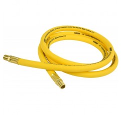DeWalt DXCM012-0209 프리미엄 하이브리드 도입 호스, 9.5cm x 1.8m, 노란색