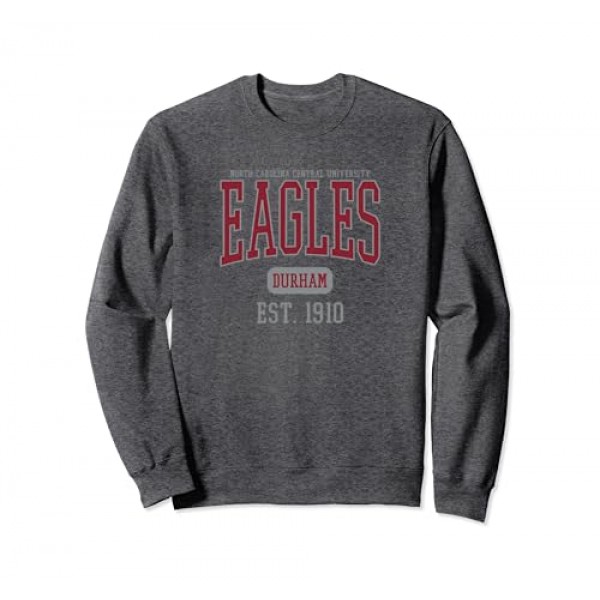 노스캐롤라이나 중앙 NCCU Eagle Est. 데이트 스웨트셔츠